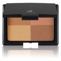 4. Bronzer: My favorite was featured in my blog last summer:  E.L.F Golden Bronzer. One side has the darker colors for contouring if you want, and the other side has highlighting colors.  